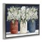Stupell Industries Americana Floral Bouquets Framed Floater Canvas Wall Art